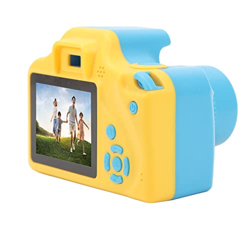 Kids Digital Selfie Camera with 5M Sensor, 2-inch Screen, HD Video – Blue