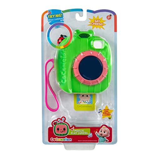 CoComelon Musical Camera – JJ’s Photo, Light-Up Sounds – Fun Toy for Toddlers