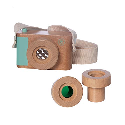 Natural Historian Wooden Camera by Manhattan Toy – Colorful, Durable Fun!