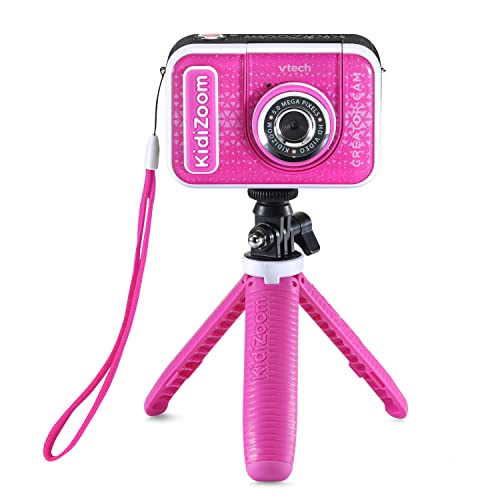 VTech KidiZoom Creator Cam – Glitter Pink for Kids