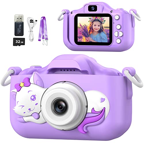 Mgaolo Kids Camera Toy for Ages 3-12 – Portable Digital Camera with Cute Case