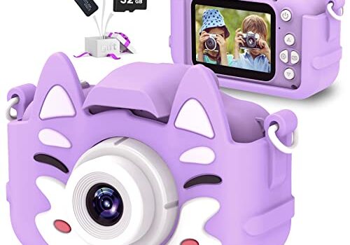 Slothcloud Kids Selfie Camera – HD Digital Video Camera for Boys & Girls (Ages 6-12)