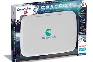 Clementoni 16426 Space Talking Electronic Game for Kids – Portable, Educational Fun