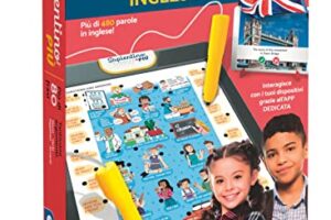Clementoni 16729 English Dictionary Game with Interactive Pen – Educational Toy