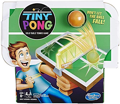 TINY Pong Solo Table Tennis Game for Kids – Electronic Fun for Ages 8+