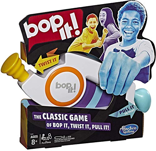 Bop It! Electronic Game by Hasbro – Fun, fast-paced tabletop challenge!