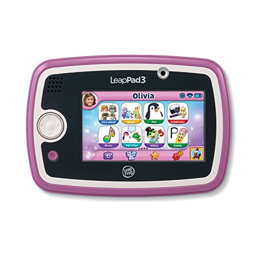 LeapPad 3 Learning Tablet (Pink) – Fun Wi-Fi Tablet for Kids Ages 3-9