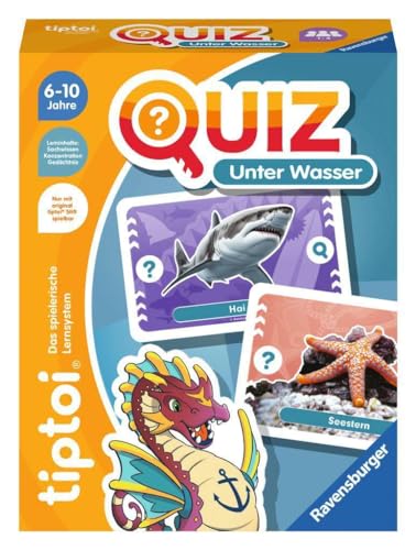 Ravensburger tiptoi Underwater Quiz Game for Kids Ages 6+, 1-4 Players