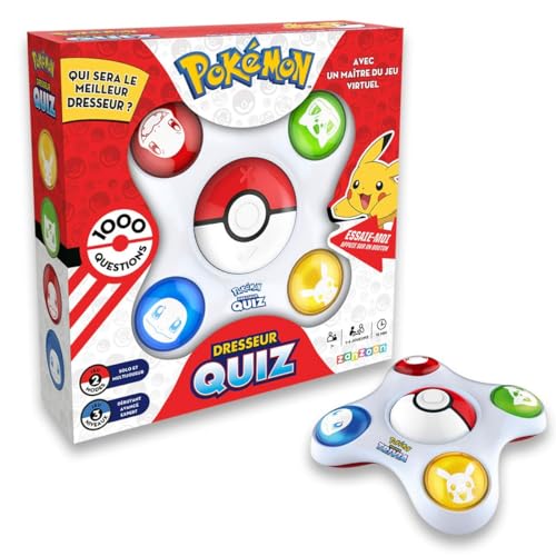 Pokemon Dressor Quiz Game – Interactive Electronic Game in French