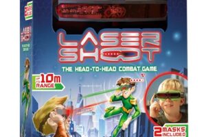 IDEAL Laser Shoot: Fun Electronic Laser Battle Game for 2 Players, Ages 7+