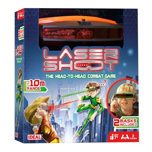 IDEAL Laser Shoot: Fun Electronic Laser Battle Game for 2 Players, Ages 7+