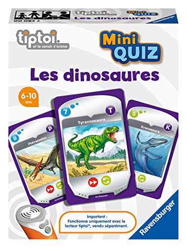 Ravensburger Tiptoi® Mini Quiz: Dinosaurs – Interactive Educational Game for Ages 6+