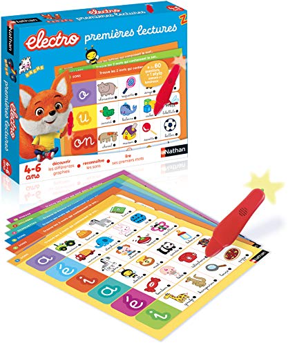 Dujardin 31620 Electro First Readings Self-Correcting Educational Game for Kids 3+