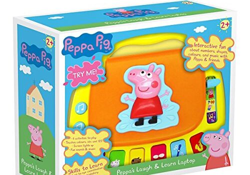 Peppa Pig Laptop – Interactive Learning Toy for Kids, Ages 3+, 4 Fun Activities