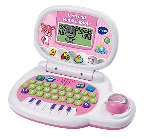 Vtech Pink Learning & Music Laptop 80-139554 for Kids