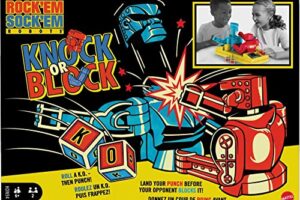 Rock ‘Em Sock’ Em Robots Knock or Block Edition – Fun Boxing Game for Kids