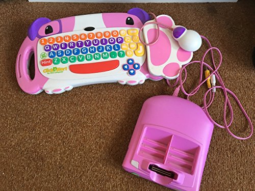 LeapFrog ClickStart My First Computer – Fun Learning System for Kids (Pink)