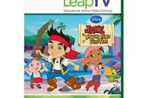 LeapTV Learning Game: Disney Jake and The Never Land Pirates Treasure Map