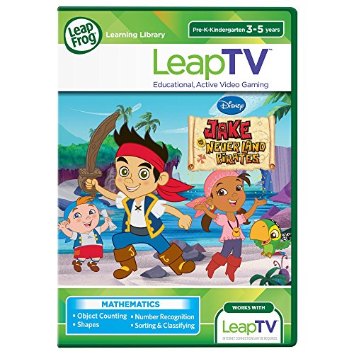 LeapTV Learning Game: Disney Jake and The Never Land Pirates Treasure Map